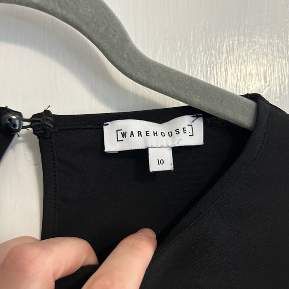 Warehouse knot front black top - Picture 3 of 3